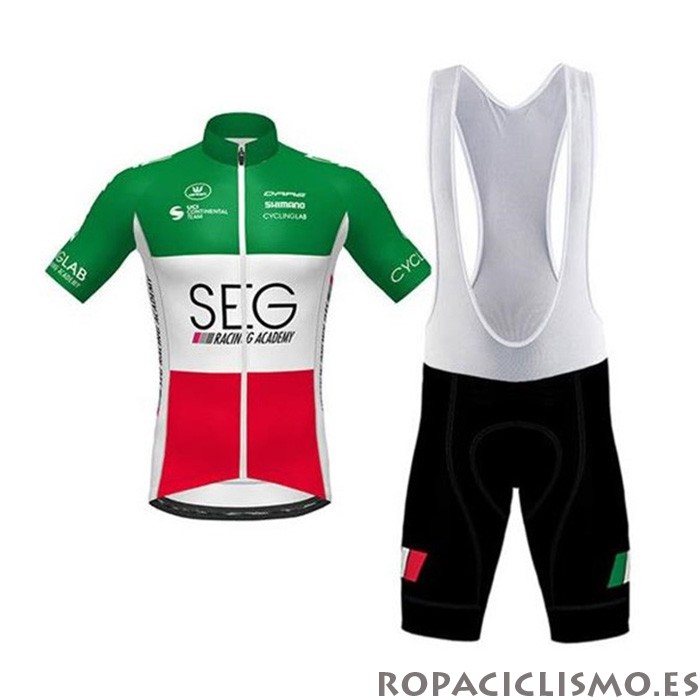 2020 Maillot SEG Racing Academy Tirantes Mangas Cortas Campeon Italia